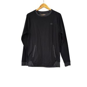 The North Face Crewneck Wicker FlashDry Long Sleeve black Sweatshirt M